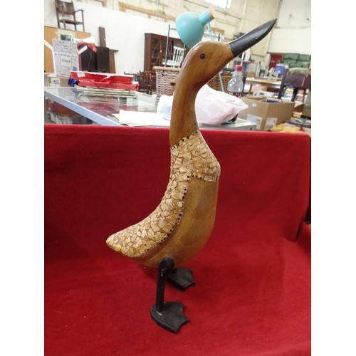 85 - TALL INDIAN RUNNING DUCK. 49CM H.