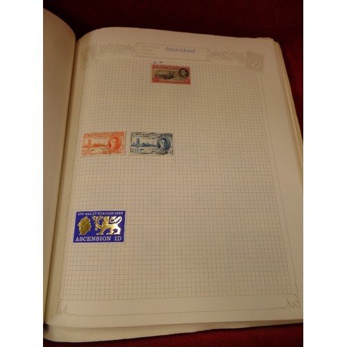 92 - VINTAGE STAMPS, CONTAINED WITHIN STOCK BOOKS AND ALBUMS.