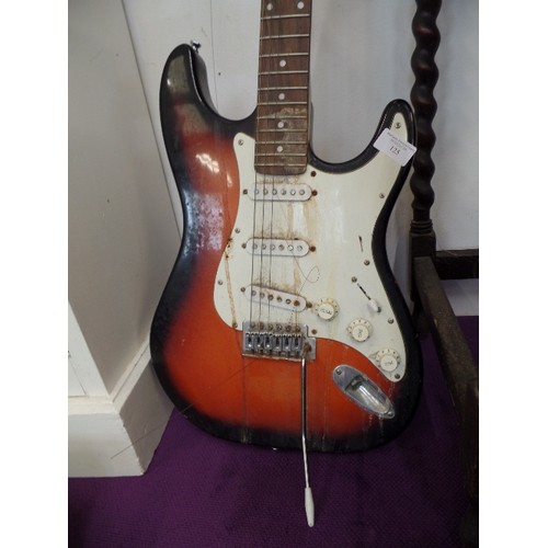 125 - ELECTRIC GUITAR. EARTHFIRE BY GUVNOR.