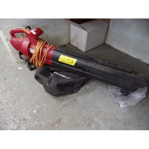 141 - MOUNTFIELD BE2 800 ELECTRIC BLOWER/VAC. WORKING