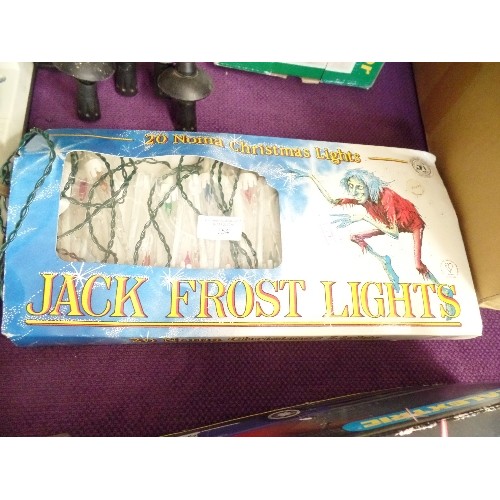 154 - JACK FROST CHRISTMAS LIGHTS X 20. BOXED.