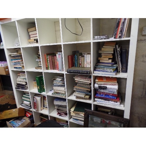 165 - VERY LARGE JOB-LOT OF BOOKS. MIXED SUBJECTS, AGE ETC.