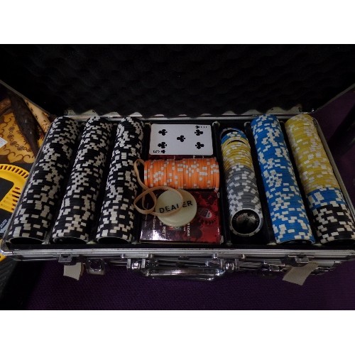 188 - 3 X CASES OF REDTOOTH POKER CHIPS, PLAYING CARDS ETC.