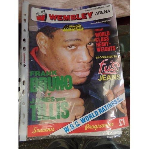 208 - BOXING INTEREST 1980'S/90'S. QUANTITY OF VINTAGE BOXING NEWS, AND KO[KNOCK-OUT] MAGAZINES