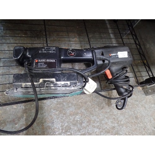 330 - BLACK AND DECKER TOOLS. SANDER BD18 OE, AND DRILL BD 142 BOTH WORKING