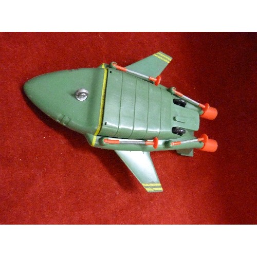 49 - VINTAGE THUNDERBIRD 2 FRICTION MOTOR. A JR 21 TOY. ORIGINAL BOX.