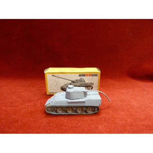 53 - VINTAGE AIRFIX HO-00 SCALE . GERMAN PANTHER TANK. ORIGINAL BOX.