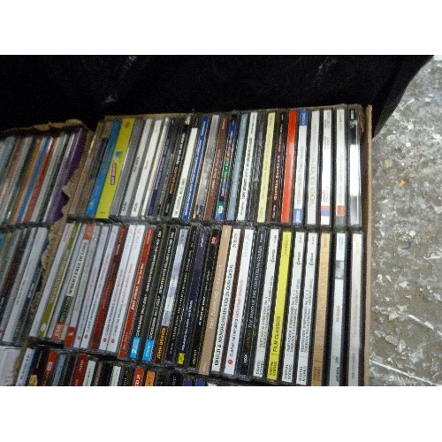 239A - LARGE CRATE FULL OF MUSIC CD'S. APPROX X 150. INC MANY DEAN MARTIN/ CLASSICAL/EASY LISTENING.