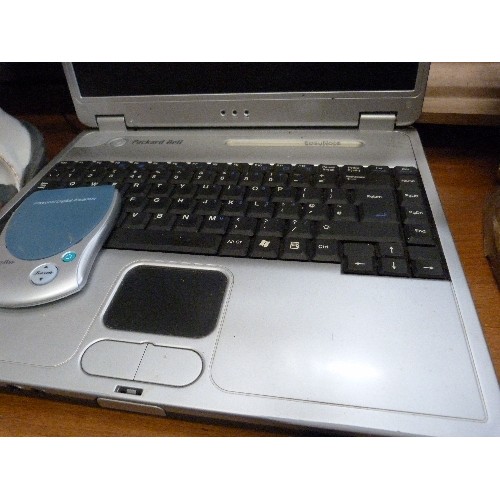 241 - PACKARD BELL EASY NOTE LAPTOP. WITH CHARGER. ALSO A STELLAR PERSONAL DIGITAL ASSISTANT