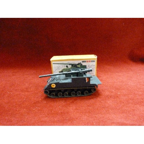 46 - VINTAGE AIRFIX HO-00 SCALE. 155MM SELF PROPELLED GUN. ORIGINAL BOX.