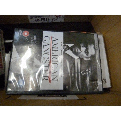 425 - BOX FULL OF MIXED DVD'S