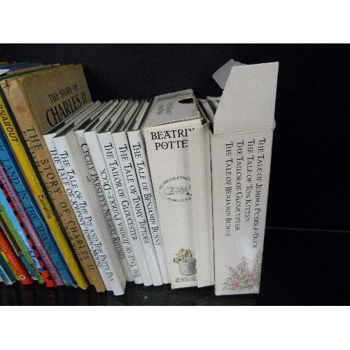 176 - LARGE QUANTIY OF VINTAGE LADYBIRD BOOKS AND 3 BOXED SETS OF BEATRIX POTTER BOOKS