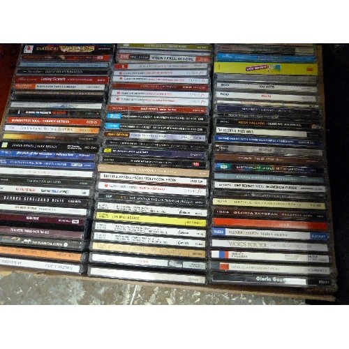 239C - 2 BOXES OF MUSIC CD'S. MOSTLY CLASSICAL/EASY LISTENING. APPROX X 150.