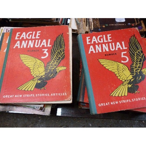 492 - 8 VINTAGE EAGLE ANNUALS