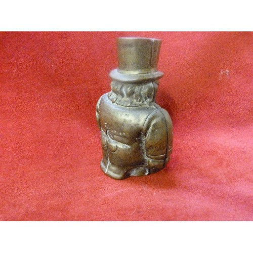 85A - VINTAGE BRASS MONEY BOX TRAMNSVAAL MONEY BOX