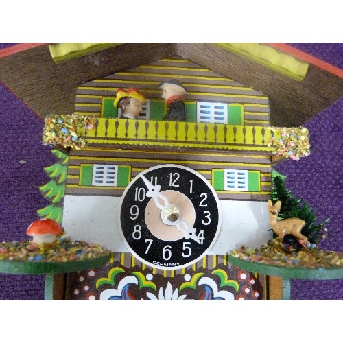 95A - GERMAN BARVARIA SMALL CUCKOO CLOCK