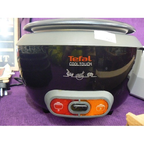 117 - TEFAL COOL-TOUCH RICE COOKER. R12-B. GOOD CONDITION.