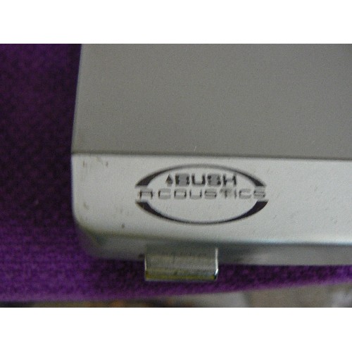 125 - BUSH ACOUSTIC MTT1 MINI TURNTABLE/RECORD PLAYER.