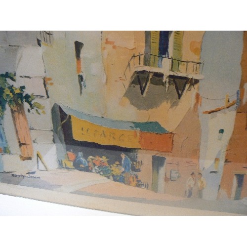 323 - MEDITERRANEAN SCENE 'THE OLD ARCHWAY' PRINT BY D'OYLY JOHN.