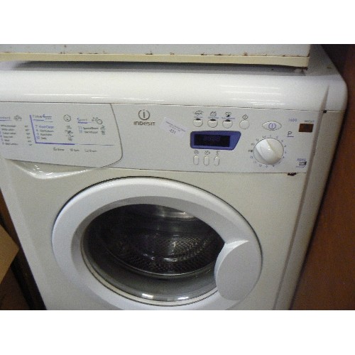 431 - INDESIT WIE 167 1600 WASHING MACHINE.