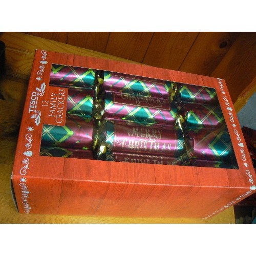 444 - 2 BOXES OF CHRISTMAS CRACKERS