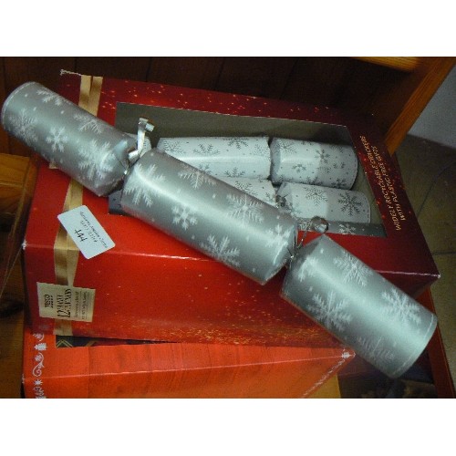 444 - 2 BOXES OF CHRISTMAS CRACKERS