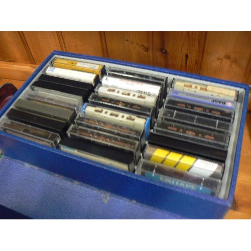 461 - 2 CASES OF CASSETTE TAPES