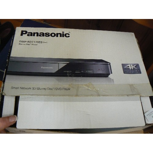 466 - PANASONIC DMP-BDT170EB BLU RAY DISC PLAYER