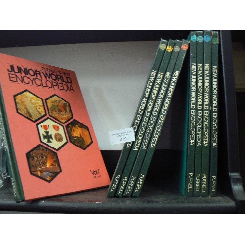 479 - 9 NEW JUNIOR WORLD ENCYCLOPEDIA BOOKS