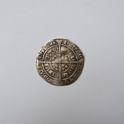 11 - SILVER GROAT HENRY VII (1485 - 1509) FACING BUST LONDON MINT, LEGENDS MOSTLY LEGIBLE (F), 2.91 GRAMS