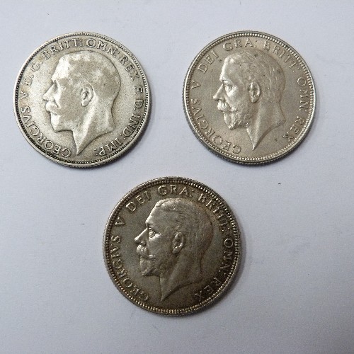 41 - COLLECTION OF 10 TWO SHILLINGS FLORIN SILVER AND PART SILVER 
EDWARD VII  & GEORGE V
1902  EDWARD VI... 