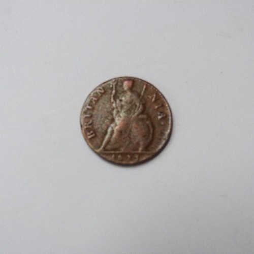 143 - 1673 Charles II Copper Farthing (VG)