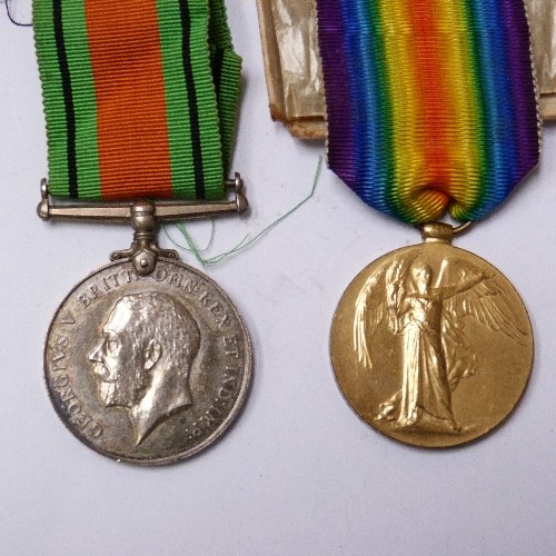 236 - WWI  BRITISH ARMY MEDALS   . WWI SAPPER R.E.  W.A. BAILEY 288429 VICTORY MEDAL BRITISH WAR MEDAL
A L... 