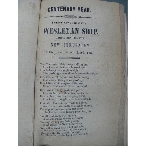 277 - RARE RAILWAY & RELIGIOUS INTEREST BOOK. AN 1827 EDITION OF THE PILGRIMS PROGRESS BY JOHN BUNYAN, PUB... 