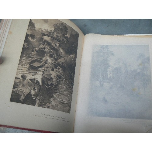 251 - TWO SCARCE ORIGINAL VOLUMES OF THE ART JOURNAL  - NEW SERIES 1896 & 1897, PUBLISHED BY J S VIRTUE & ... 