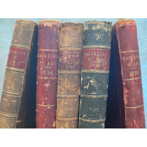 252 - FIVE LARGE VOLUMES OF 