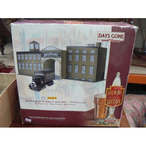 469 - BOXED DAYS GONE LLEDO BB1002 TIN PLATE BREWERY