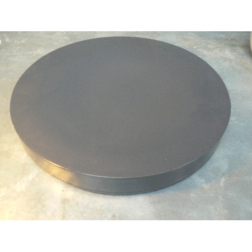 301A - BRITISH 20TH CENTURY DESIGN INCLUDING A LARGE CERAMIC PLATTER IN MATT BLACK BY TERENCE WOODGATE FOR ... 