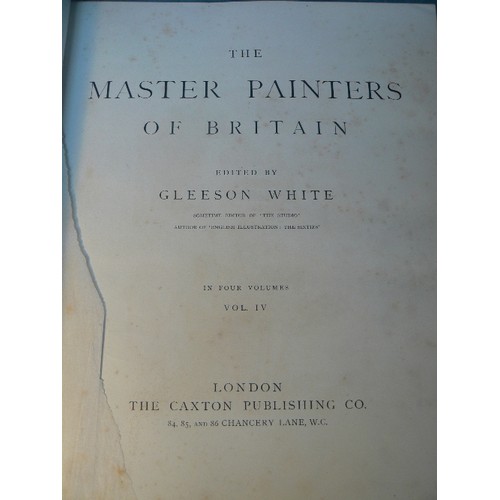 255 - FIVE VINTAGE BOOKS ON THE SUBJECT OF ART INCLUDING 