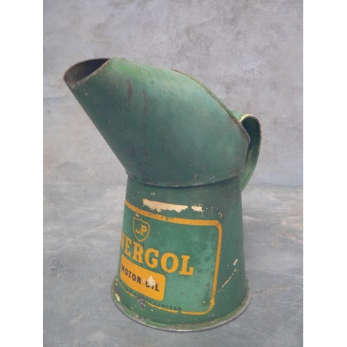 405 - VINTAGE PINT MOTOR OIL CAN POURER 