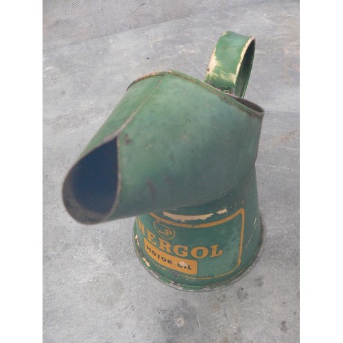 405 - VINTAGE PINT MOTOR OIL CAN POURER 