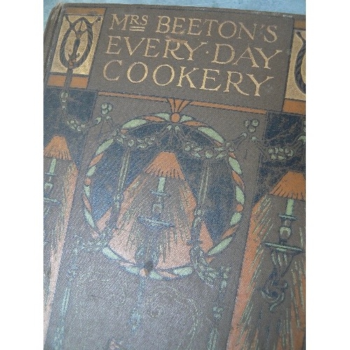 238 - MRS BEETON'S EVERY DAY COOKERY PUBLISHED BY WARD LOCK & CO 1907. 