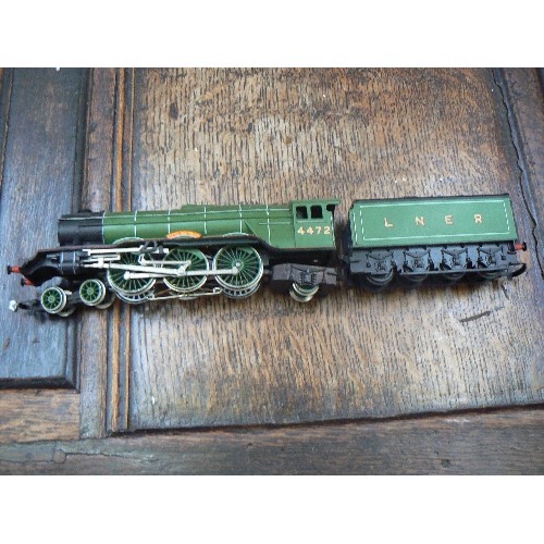 522 - VINTAGE 3-RAIL OO FLYING SCOTSMAN LOCOMOTIVE