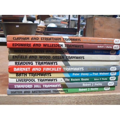 532 - 10X MIDDLETON PRESS HARDBACK TRAM BOOKS