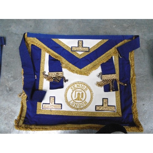 138A - TWO PROVINCIAL SENIOR LONDON GRAND RANK FULL DRESS OUTFITS, ONE BY TOYE KENNING, THE OTHER IN LAMBSK... 