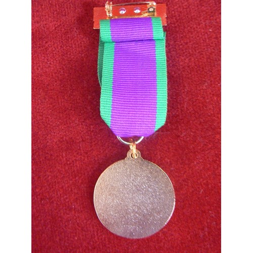 101 - A LONG SERVICE MEDAL OF THE 2ND BN SCOTS GUARDS OP MOTORMAN