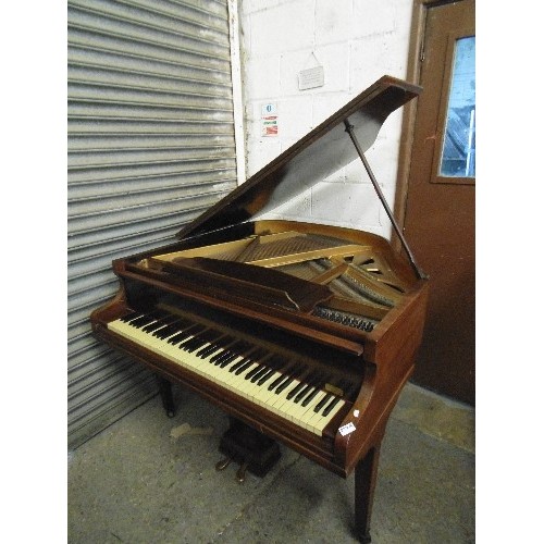 379A - A BABY GRAND PIANO BY MONINGTON & WESTON OF LONDON, 