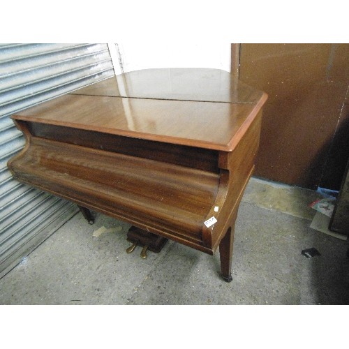 379A - A BABY GRAND PIANO BY MONINGTON & WESTON OF LONDON, 