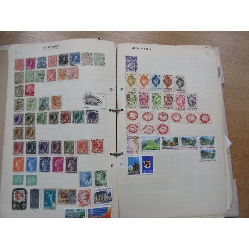 241 - TWO COMPREHENSIVE STAMP ALBUMS FROM L (LATVIA TO R (RUSSIA) AND FROM S (SALVADOR) TO Z (ZANZIBAR)

1... 