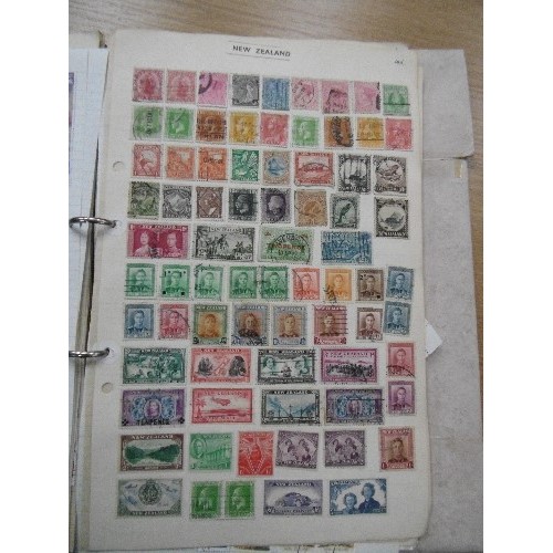 241 - TWO COMPREHENSIVE STAMP ALBUMS FROM L (LATVIA TO R (RUSSIA) AND FROM S (SALVADOR) TO Z (ZANZIBAR)

1... 